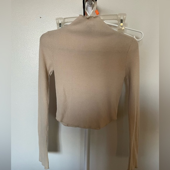 Forever 21- Mock Neck, Long Sleeve - Picture 2 of 3